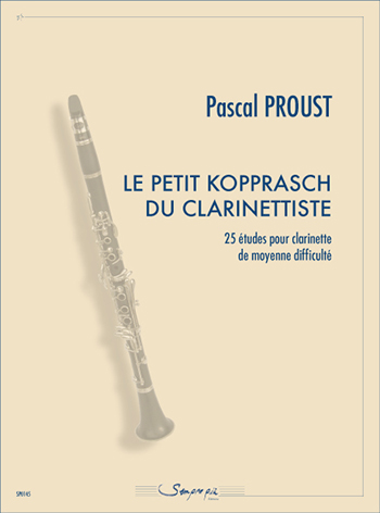 Illustration proust petit kopprasch du clarinettiste