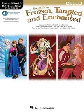 Illustration de DISNEY chansons de Frozen (la reine des neiges), Tangled (raiponce) et Enchanted (il était une fois) avec accompagnement play-along à télécharger