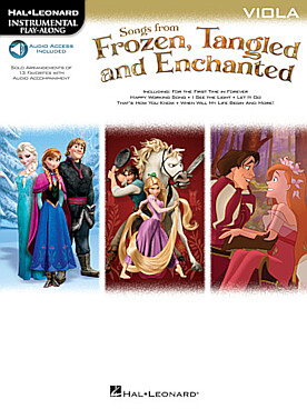 Illustration disney frozen, tangled, enchanted
