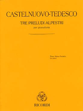 Illustration de Tre Preludi alpestri    