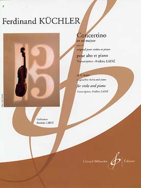 Illustration kuchler concertino op. 15 en sol maj