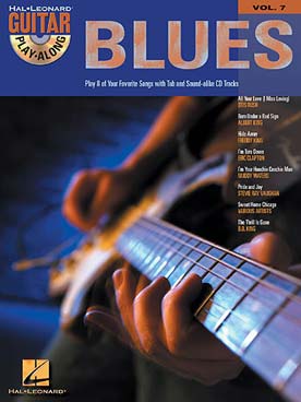 Illustration guitar play along vol.  7 : blues