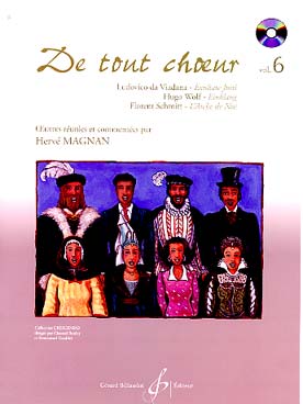 Illustration de De tout chœur avec CD (9 versions pour chaque morceau, de la découverte à la mise en place) - Vol. 6