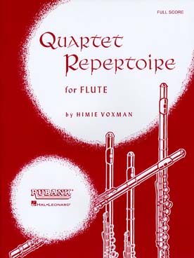 Illustration voxman quartet repertoire conducteur