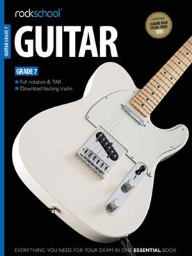 Illustration rockschool guitar 2012-2018 grade 7