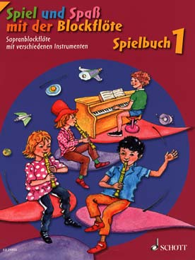 Illustration spiel und spass blockflote spielbuch 1