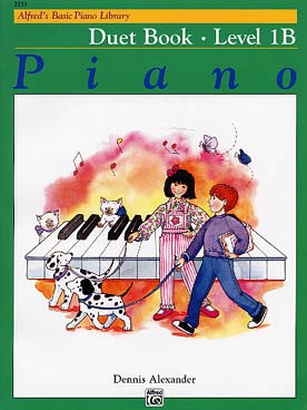 Illustration de ALFRED'S BASIC PIANO COURSE DUET BOOK - Vol. 1B