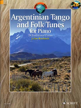 Illustration argentinian tango and folk tunes + cd