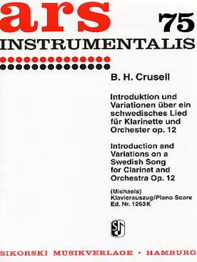 Illustration crusell introduction & variations op. 12