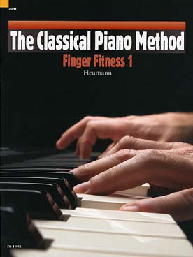 Illustration classical piano method finger fitness 1