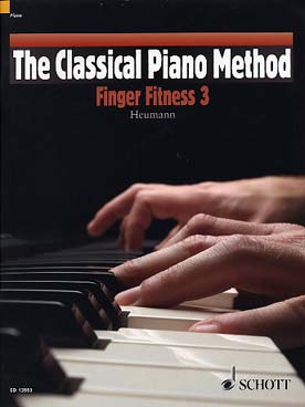 Illustration classical piano method finger fitness 3