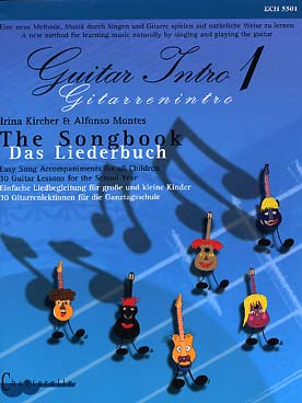 Illustration de Guitar intro - Vol. 1 : The Songbook, easy song accompaniments for all ages (sans CD)