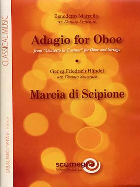 Illustration de Adagio pour hautbois du concerto en do min (tr. Semeraro)