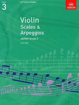 Illustration de Scales & Arpeggios for Violin - Book 3 (2012-2015)