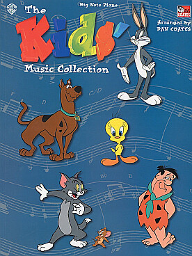 Illustration kid's music collection