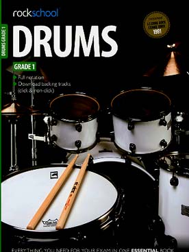 Illustration de ROCKSCHOOL DRUMS (2012-2018) - Grade 1