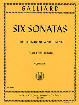 Illustration galliard sonates (6) vol. 2