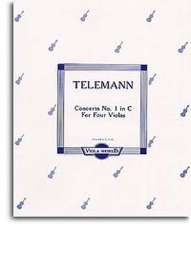 Illustration telemann concerto n° 1 en do maj