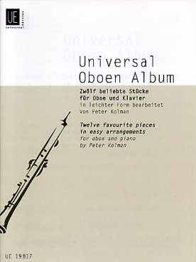 Illustration de UNIVERSAL... Oboe Album (Kolman) - 12 pièces