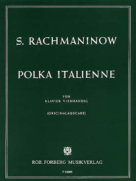 Illustration de Polka italienne pour piano 4 mains