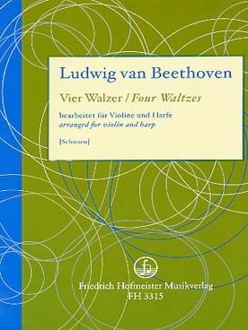 Illustration beethoven quatre valses