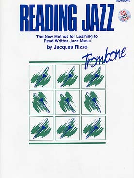 Illustration rizzo reading jazz avec cd