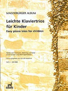 Illustration de MAGDEBURGER ALBUM 1 : petits trios faciles pour les enfants