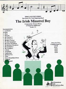 Illustration de The IRISH MINSTREL BOY (tr. Katz)
