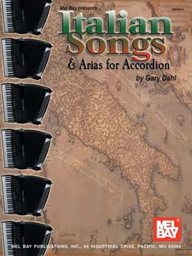 Illustration italian songs & arias for accordion