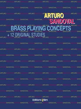 Illustration sandoval brass playing concepts