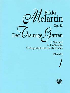 Illustration de The Sad garden op. 52 (Der Traurige Garten) - Vol. 1