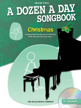 Illustration a dozen a day christmas piano book 2