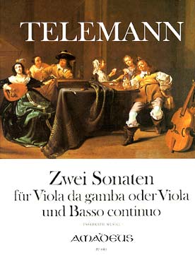 Illustration telemann sonates twv 41:e5 et twv 41:e6