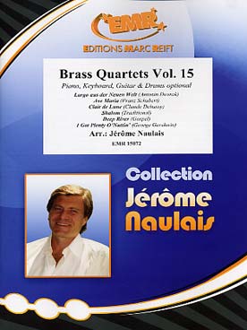 Illustration de BRASS QUARTETS (tr. Naulais) - Vol. 15