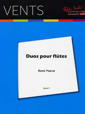 Illustration potrat duos pour flutes