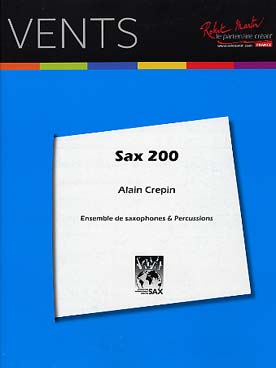 Illustration crepin sax 200 pour 15 saxophones