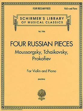 Illustration four russian pieces