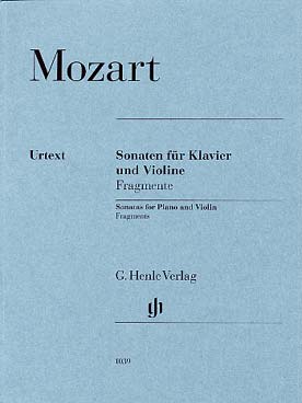 Illustration mozart sonates (fragments)