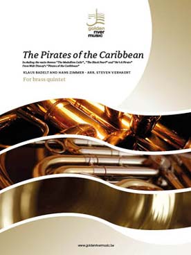 Illustration de Pirates des Caraïbes, arr. pour 2 trompettes, cor, trombone et tuba