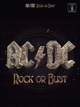 Illustration ac/dc rock or bust (tab)