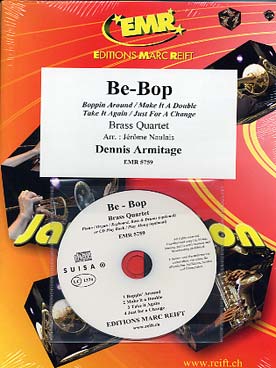 Illustration armitage brass quartet be-bop avec cd