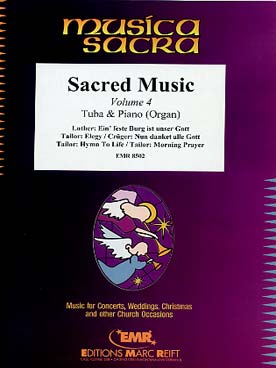 Illustration de SACRED MUSIC - Vol. 4 pour tuba et piano (ou orgue)