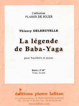 Illustration deleruyelle legende de baba-yaga (la)