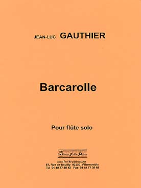 Illustration de Barcarolle