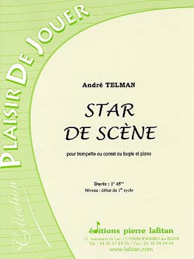 Illustration de Star de scène pour trompette ou cornet ou buggle et piano