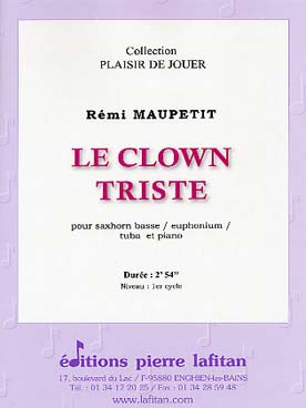 Illustration maupetit clown triste (le)