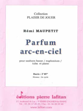 Illustration maupetit parfum arc-en-ciel