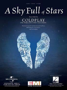 Illustration coldplay a sky full of stars (p/v/g)