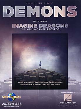 Illustration imagine dragons demons (p/v/g)
