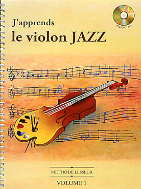 Illustration lesseur j'apprends le violon jazz